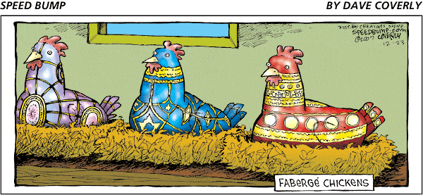 Speed Bump Comic Strip for December 23, 2007 