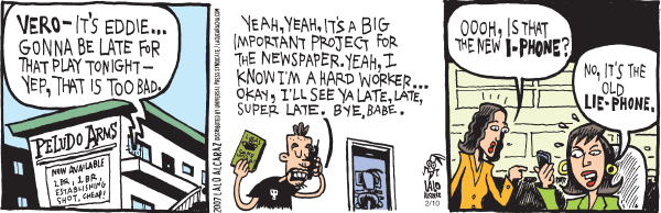 La Cucaracha Comic Strip for February 10, 2007 