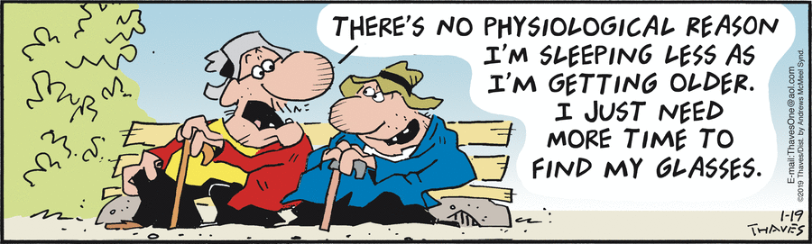 Frank and Ernest Comic Strip for January 19, 2019 