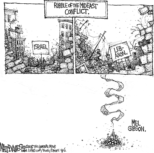 Matt Davies Comic Strip for August 02, 2006 