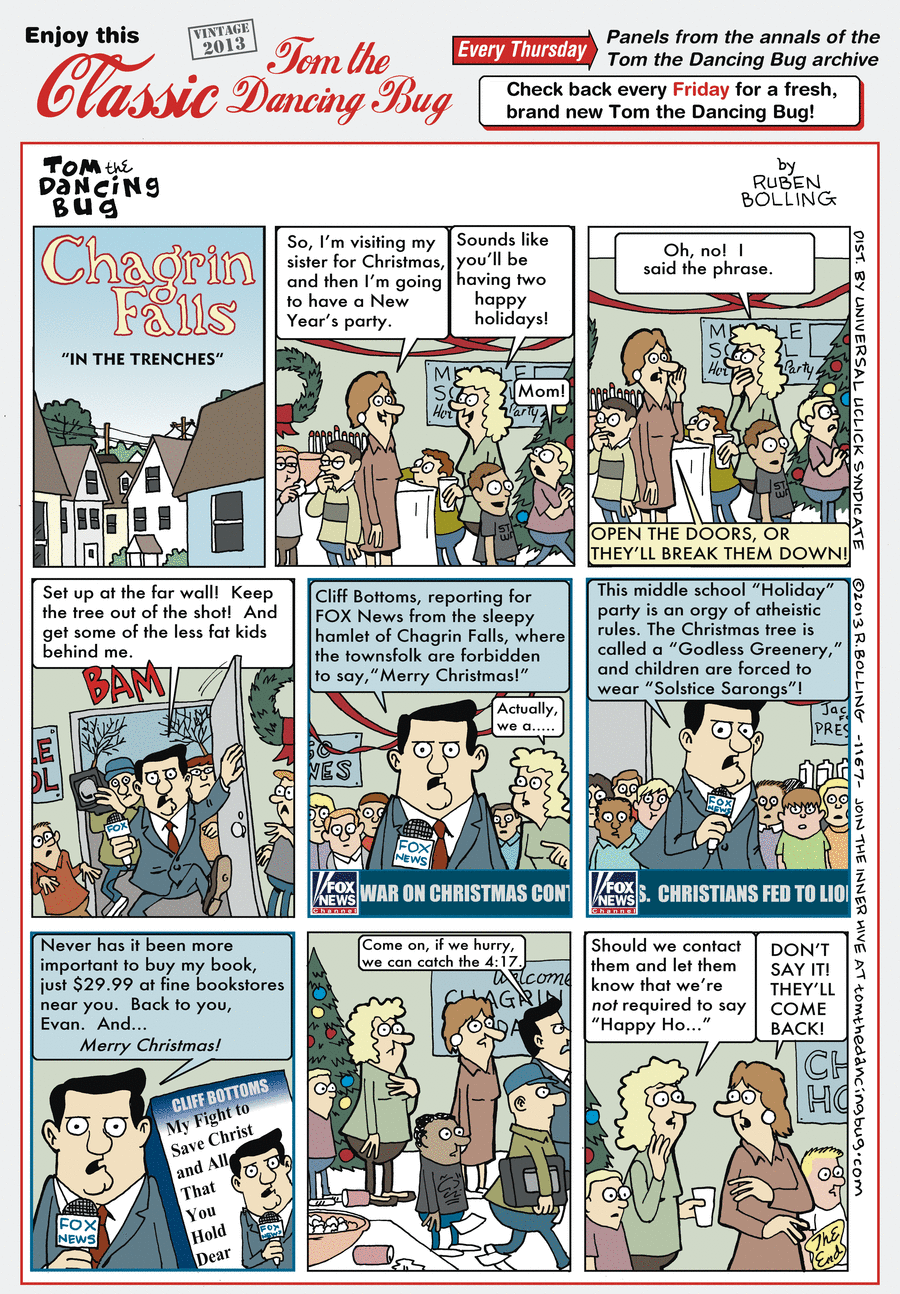 Tom the Dancing Bug Comic Strip for December 12, 2019 