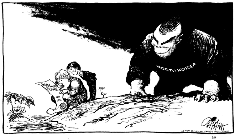Pat Oliphant Comic Strip for June 09, 1994 