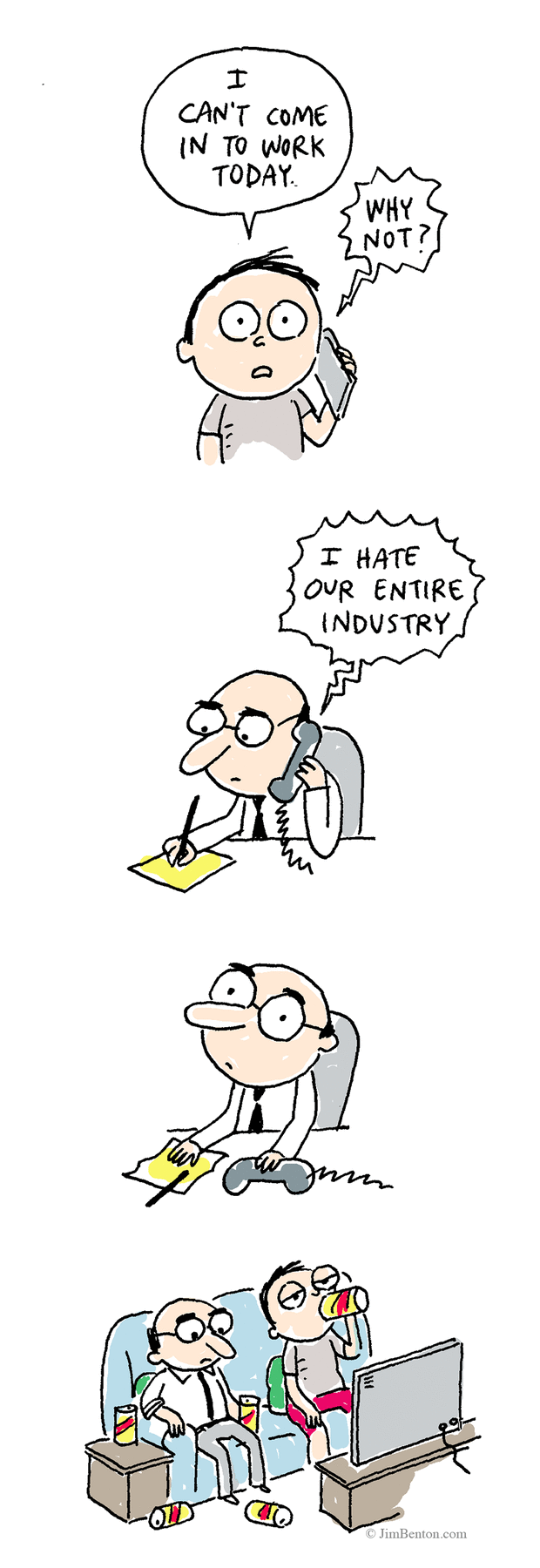 Jim Benton Cartoons Comic Strip for January 23, 2018 