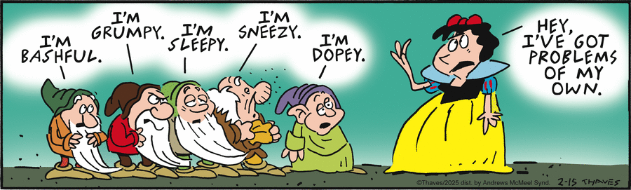Frank and Ernest Comic Strip for February 15, 2025 