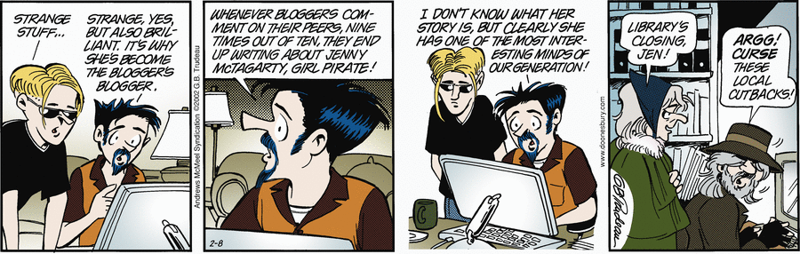 Doonesbury Comic Strip for February 08, 2025 