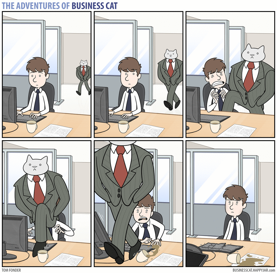 The Adventures of Business Cat Comic Strip for November 07, 2016 