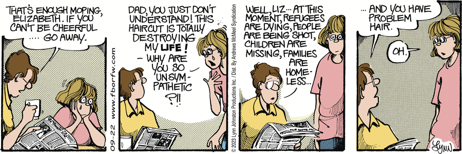 For Better or For Worse Comic Strip for September 22, 2023 