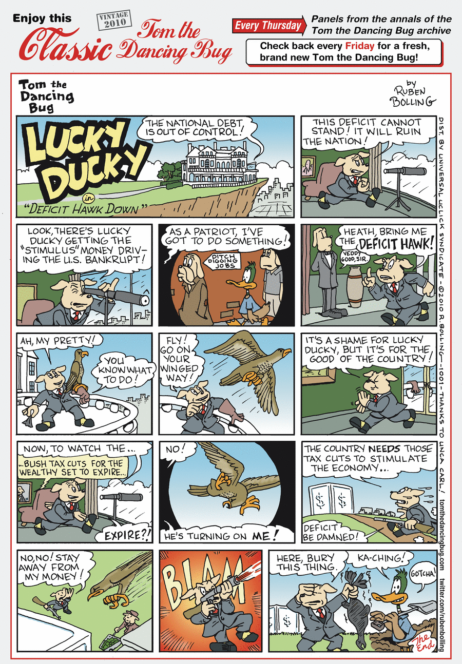 Tom the Dancing Bug Comic Strip for November 19, 2020 