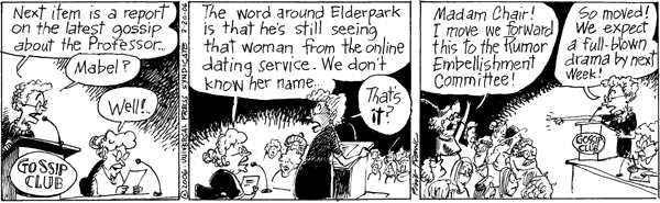 The Elderberries Comic Strip for February 20, 2006 