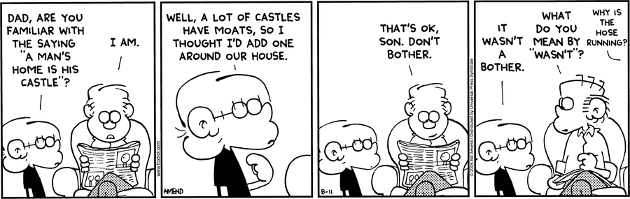 FoxTrot Comic Strip for August 11, 2005 
