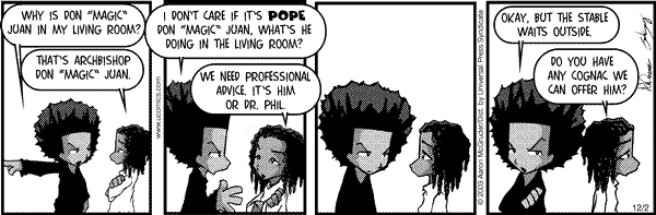 The Boondocks Comic Strip for July 05, 2011 