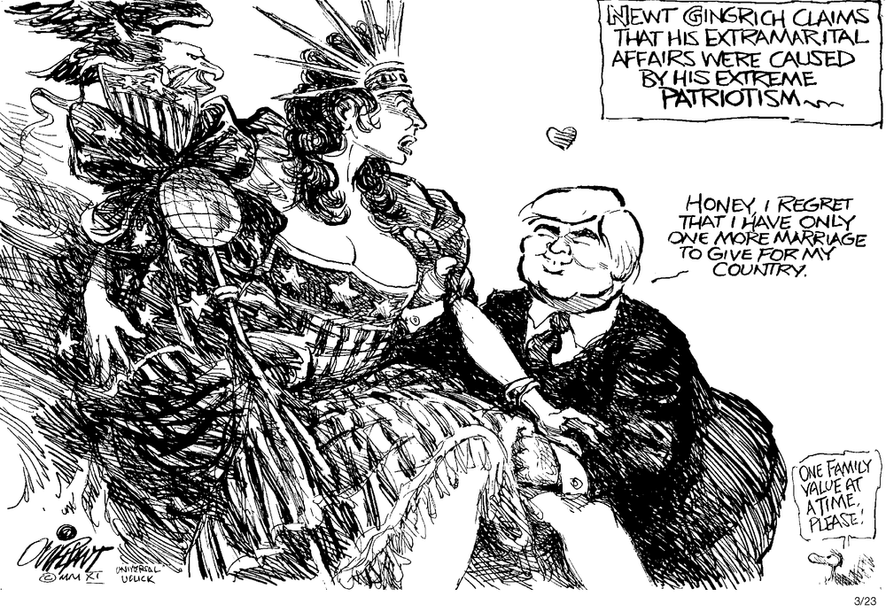 Pat Oliphant Comic Strip for March 23, 2011 