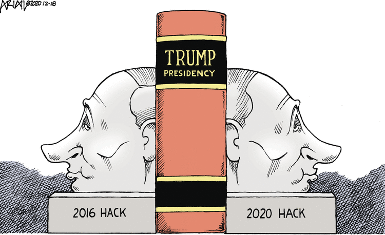 Robert Ariail Comic Strip for December 18, 2020 