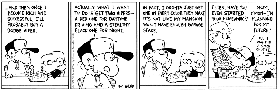 FoxTrot Classics Comic Strip for May 05, 2007 