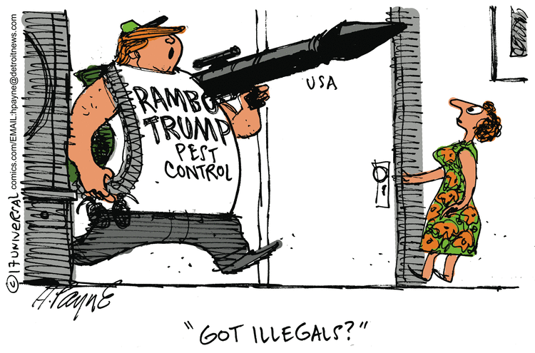 Henry Payne Comic Strip for February 24, 2017 