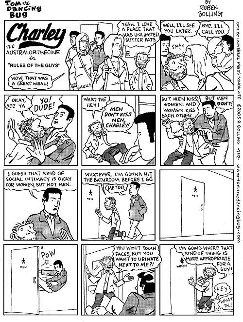 Tom the Dancing Bug Comic Strip for March 19, 2005 