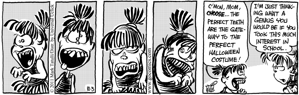Heart of the City Comic Strip for October 03, 2011 