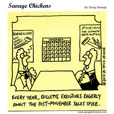 Savage Chickens Comic Strip for November 28, 2014 