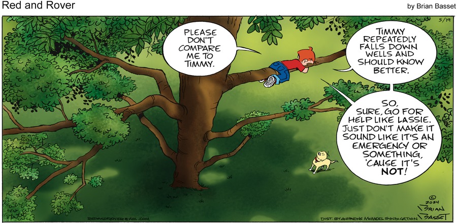 Red and Rover Comic Strip for May 19, 2024 