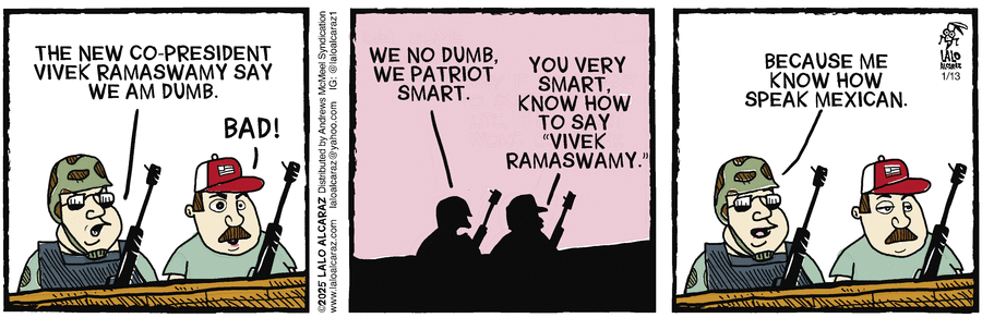 La Cucaracha Comic Strip for January 13, 2025 
