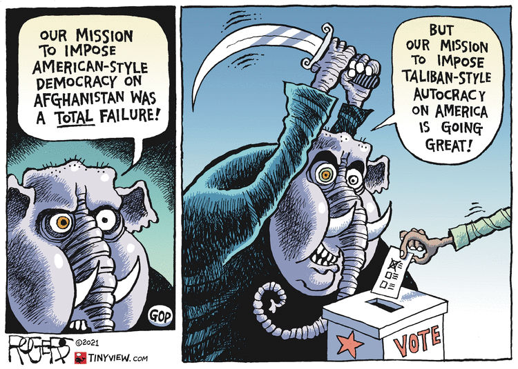 Rob Rogers Comic Strip for August 26, 2021 
