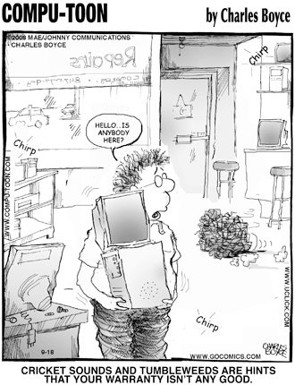 Compu-toon Comic Strip for September 18, 2008 