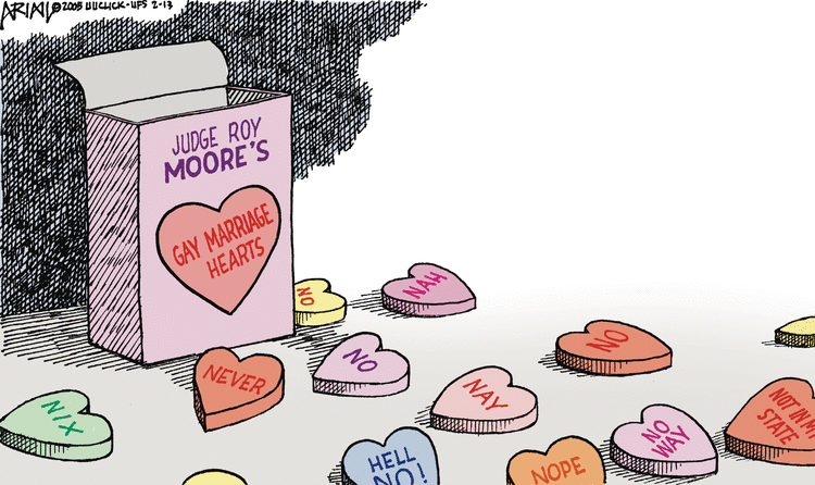 Robert Ariail Comic Strip for February 13, 2015 