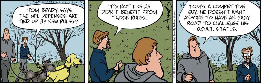 Tank McNamara Comic Strip for December 04, 2023 