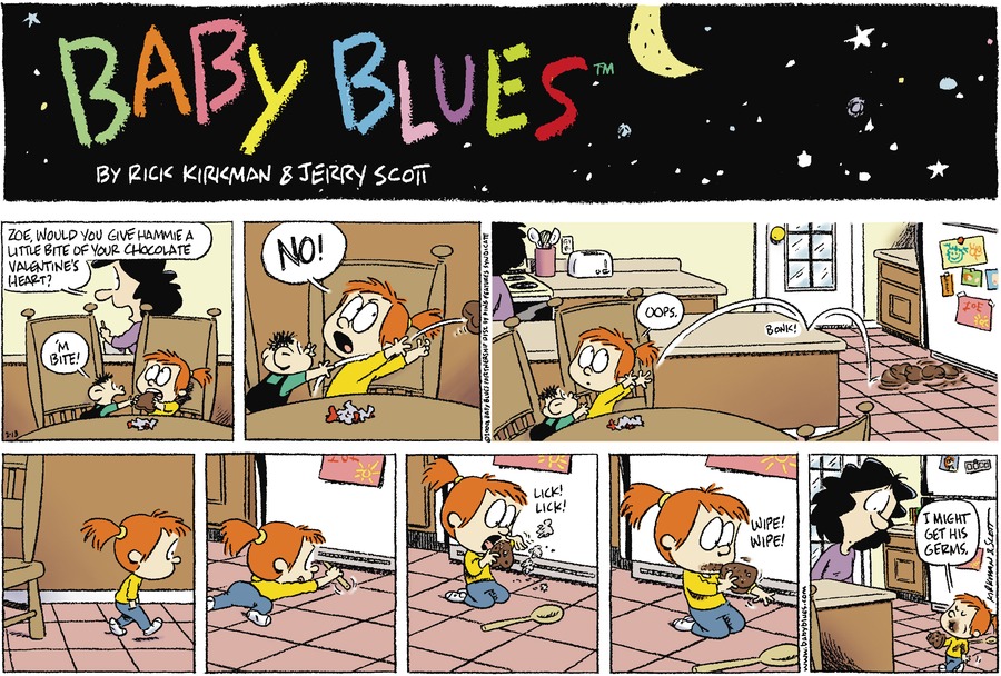 Baby Blues Comic Strip for February 13, 2000 