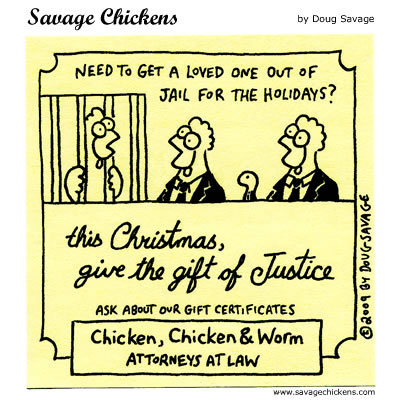 Savage Chickens Comic Strip for December 04, 2013 