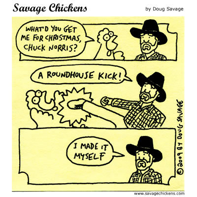 Savage Chickens Comic Strip for December 17, 2013 