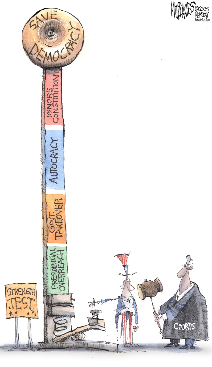 Matt Davies Comic Strip for February 09, 2025 