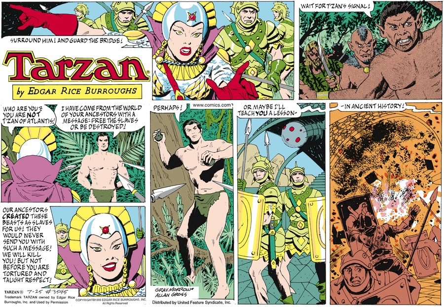 Tarzan Comic Strip for September 29, 2024 