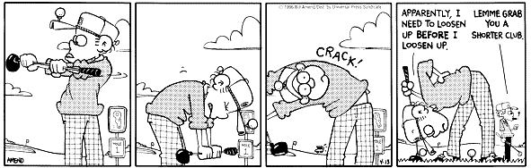 FoxTrot Comic Strip for April 13, 1996 