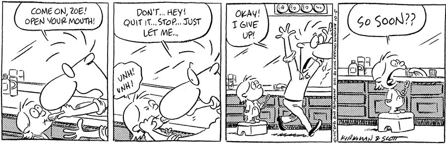 Baby Blues Comic Strip for October 05, 1995 