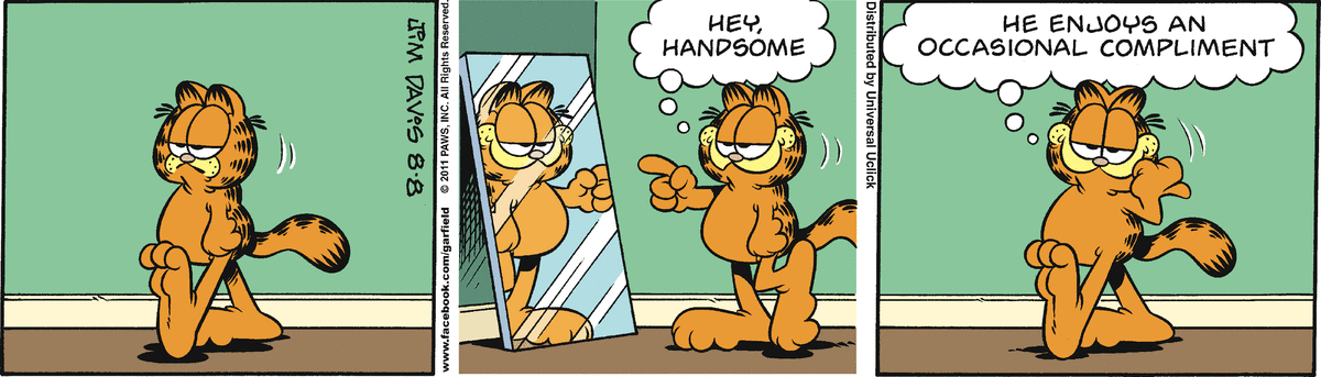 Garfield Comic Strip for August 08, 2011 