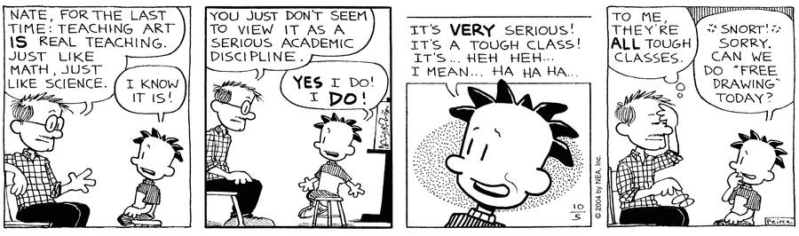 Big Nate Comic Strip for October 05, 2004 