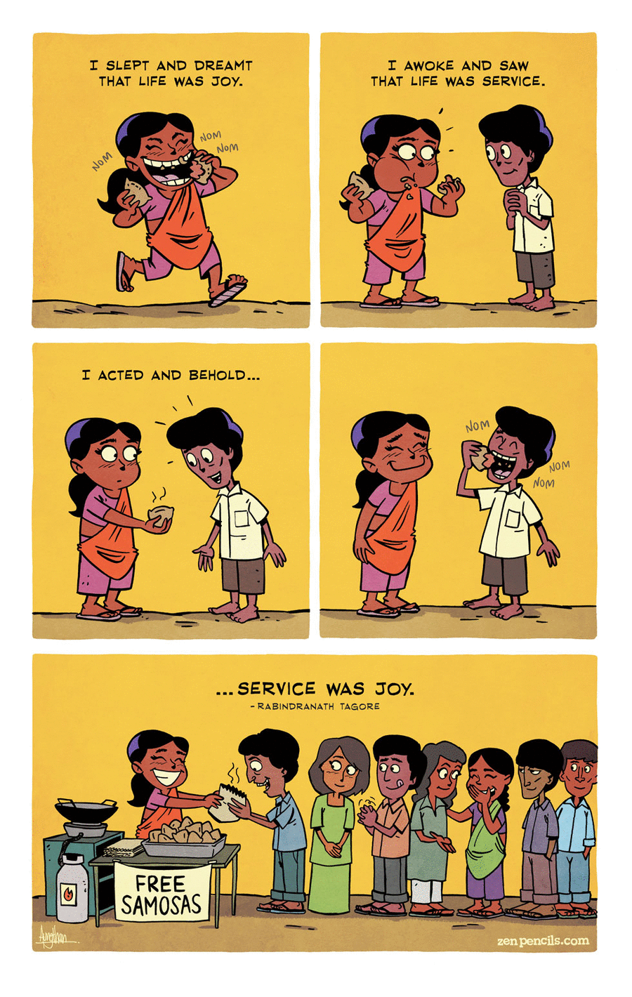 Zen Pencils Comic Strip for July 28, 2014 