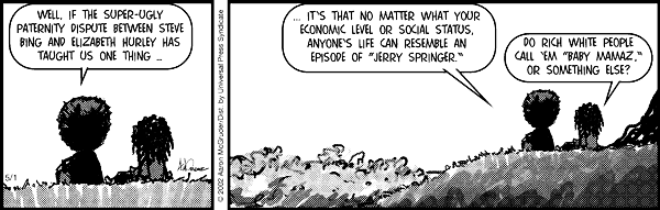 The Boondocks Comic Strip for February 12, 2025 