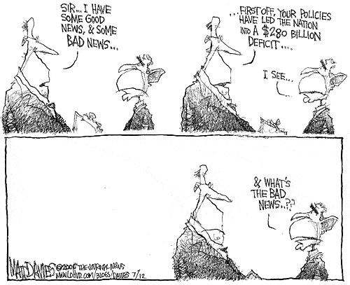Matt Davies Comic Strip for July 12, 2006 