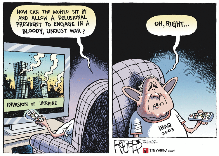 Rob Rogers Comic Strip for March 01, 2022 