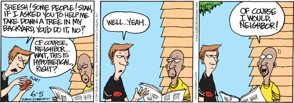 Daddy's Home Comic Strip for June 05, 2009 