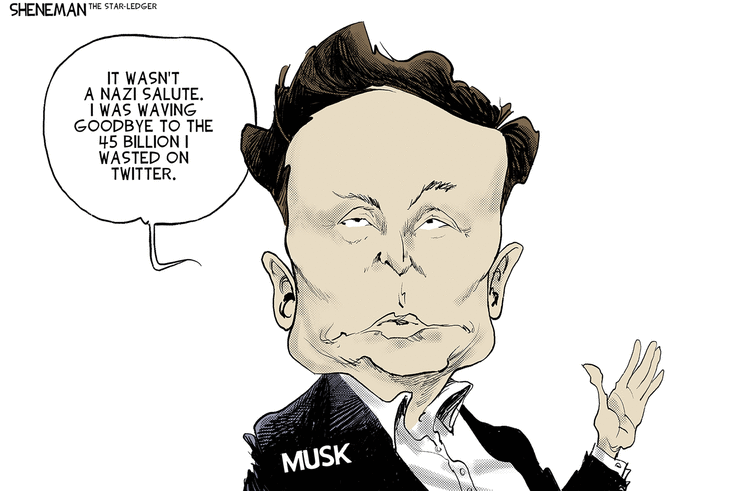 Drew Sheneman Comic Strip for January 28, 2025 