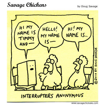 Savage Chickens Comic Strip for November 18, 2014 
