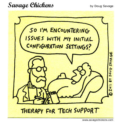 Savage Chickens Comic Strip for October 09, 2015 