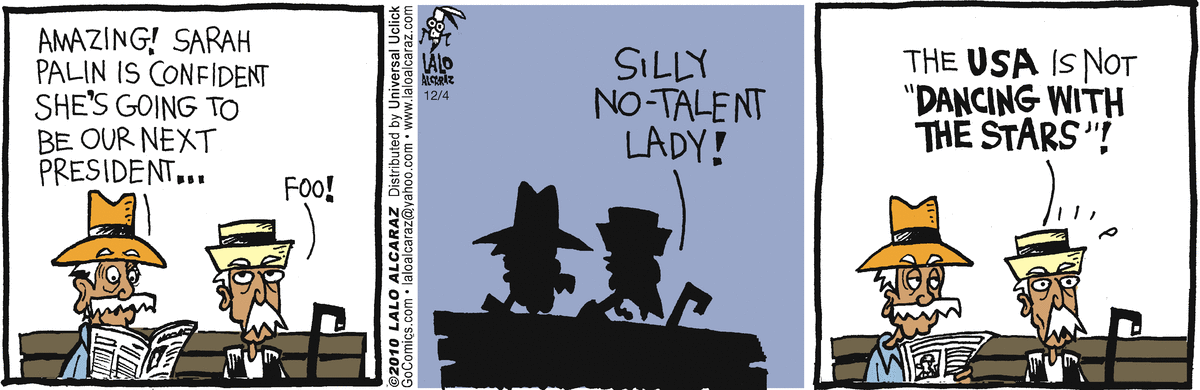 La Cucaracha Comic Strip for December 04, 2010 