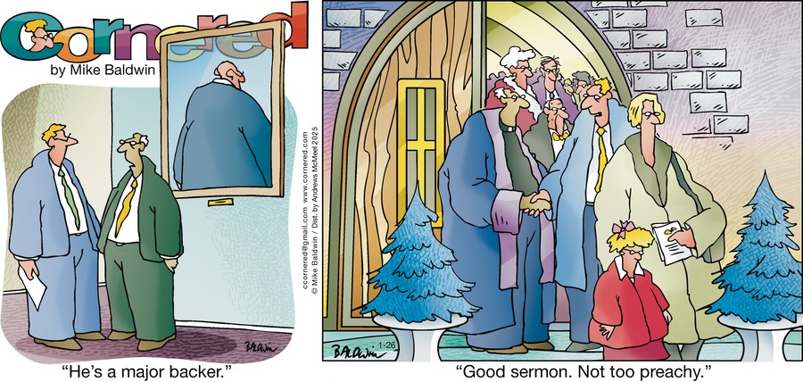 Cornered Comic Strip for January 26, 2025 