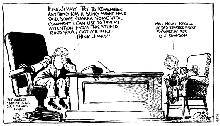 Pat Oliphant Comic Strip for June 22, 1994 