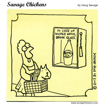 Savage Chickens Comic Strip for May 03, 2017 