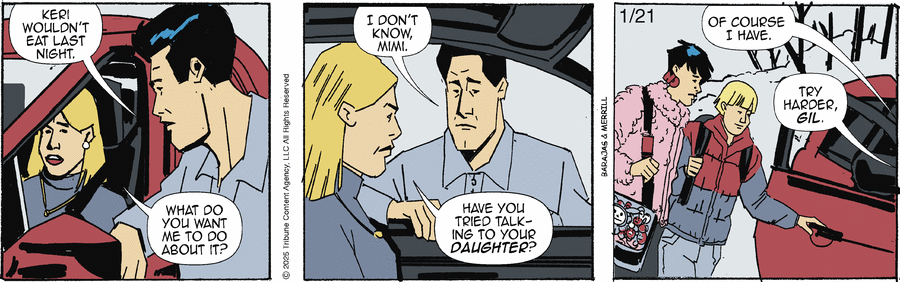 Gil Thorp Comic Strip for January 21, 2025 